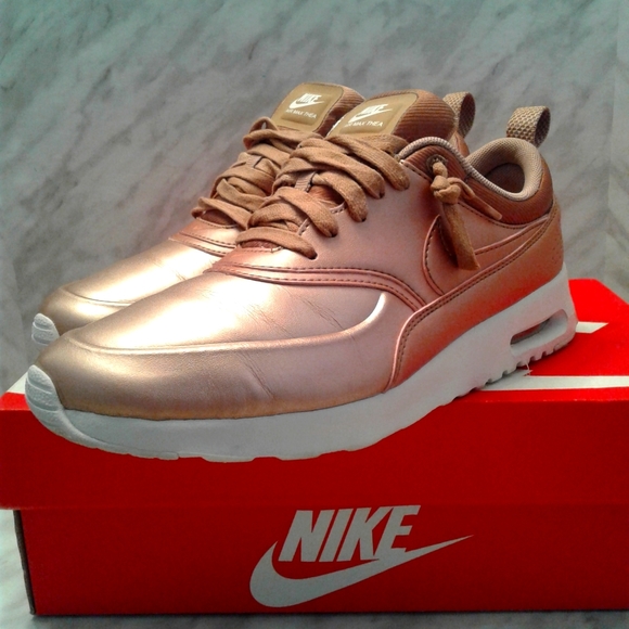 Nike Shoes - NIKE AIR MAX THEA SE METALLIC BRONZE ROSE …
